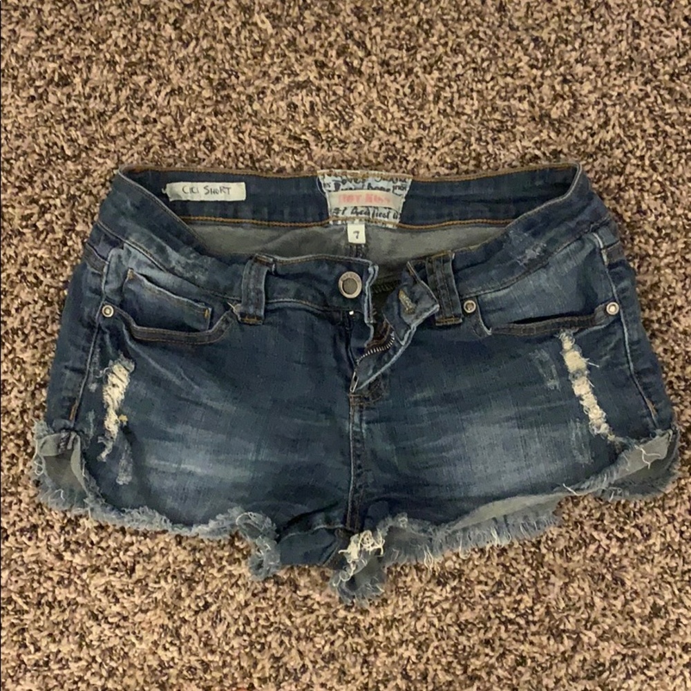 Blue Jean Shorts